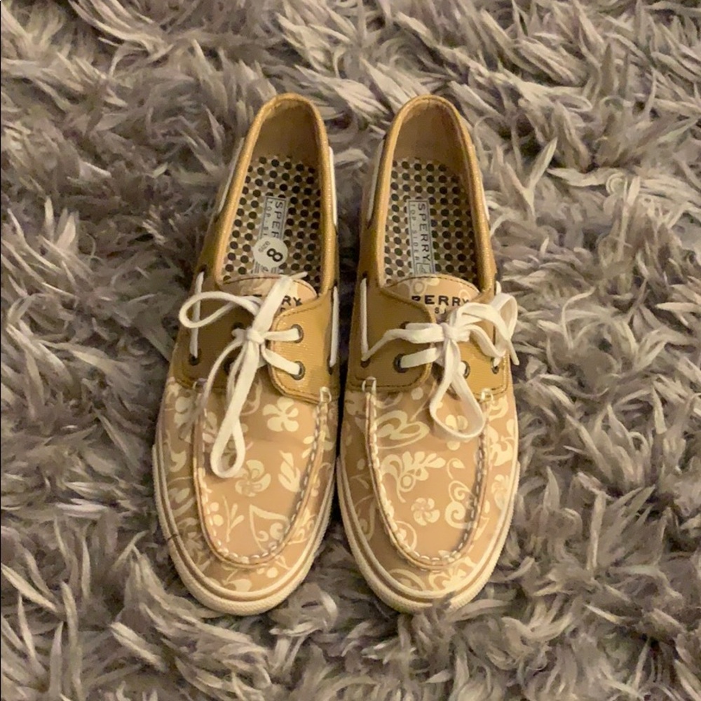 Sperry women’s top sider canvas boat shoe